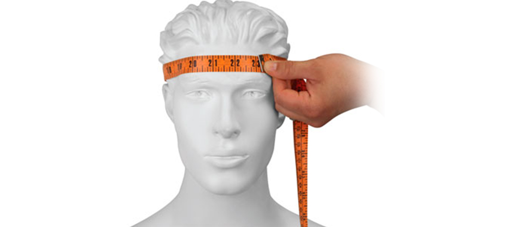 Измерьте размер своей головы