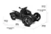 Трицикл Can-Am RYKER Sport 900 ACE CVT '2022