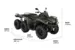 Квадроцикл Can-Am Outlander 6x6 XU+ 450 G2L 2021