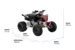 Квадроцикл Can-Am Youth DS X 90 2021