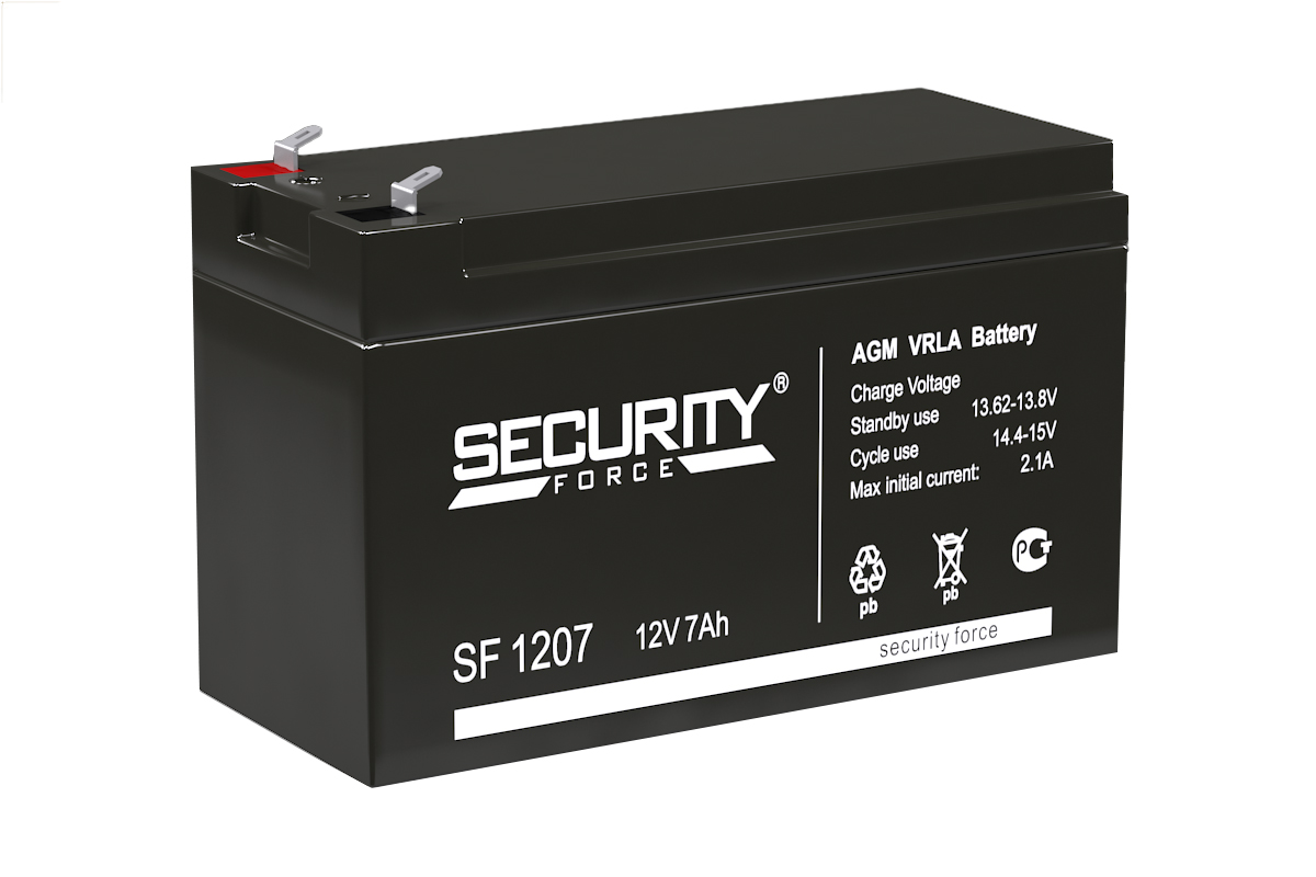 Аккумулятор security 1207. Аккумулятор security 1207