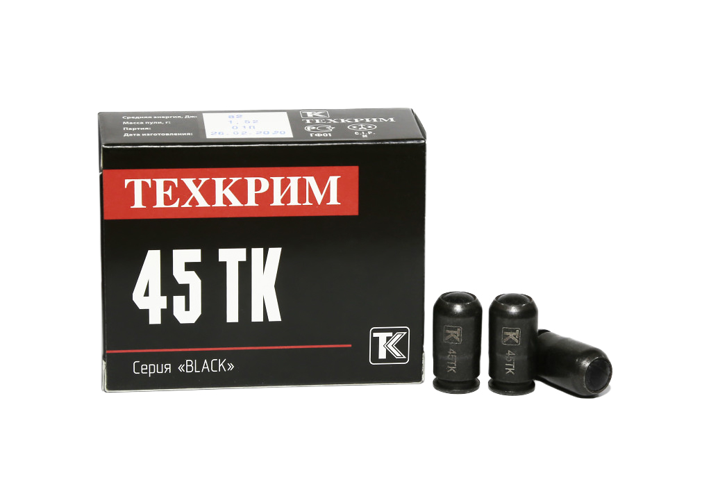 Купить Патрон Техкрим к.45 ТК Maximum Black по выгодной цене