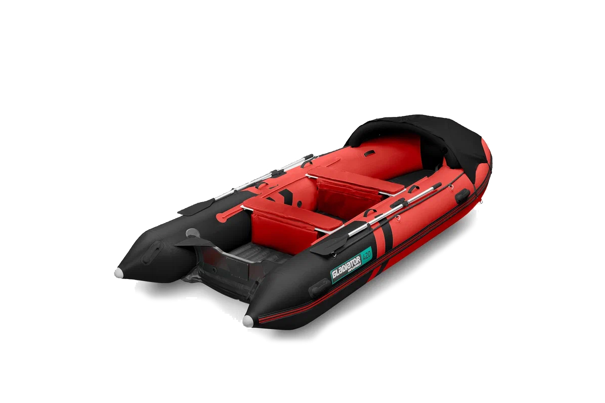 Купить Лодка моторная ПВХ Gladiator E 420PRO по выгодной цене