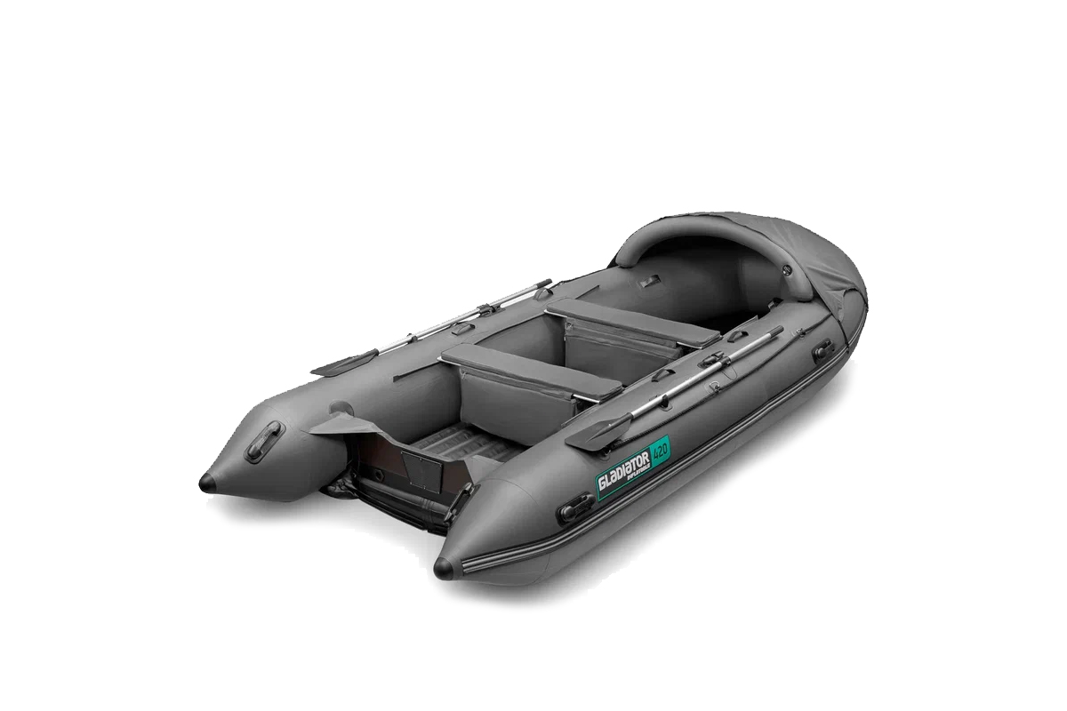 Купить Лодка моторная ПВХ Gladiator E 420PRO по выгодной цене