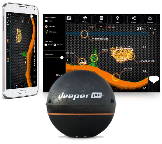 Беспроводной Эхолот Deeper Pro 2.0 Купить