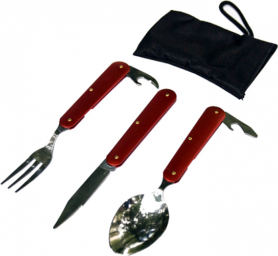 Купить Ложка вилка нож в чехле 168 по выгодной цене | hft