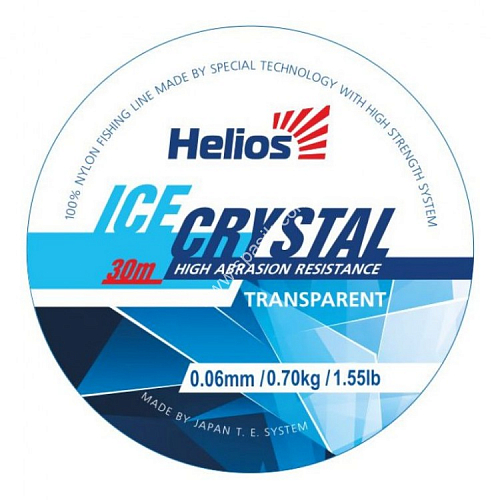 Леска Helios ICE CRYSTAL 0,06мм/30 (HS-ICT0.06/30) 119356